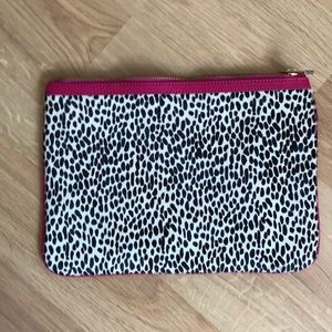 Calf hair cheetah print Banana Republic clutch